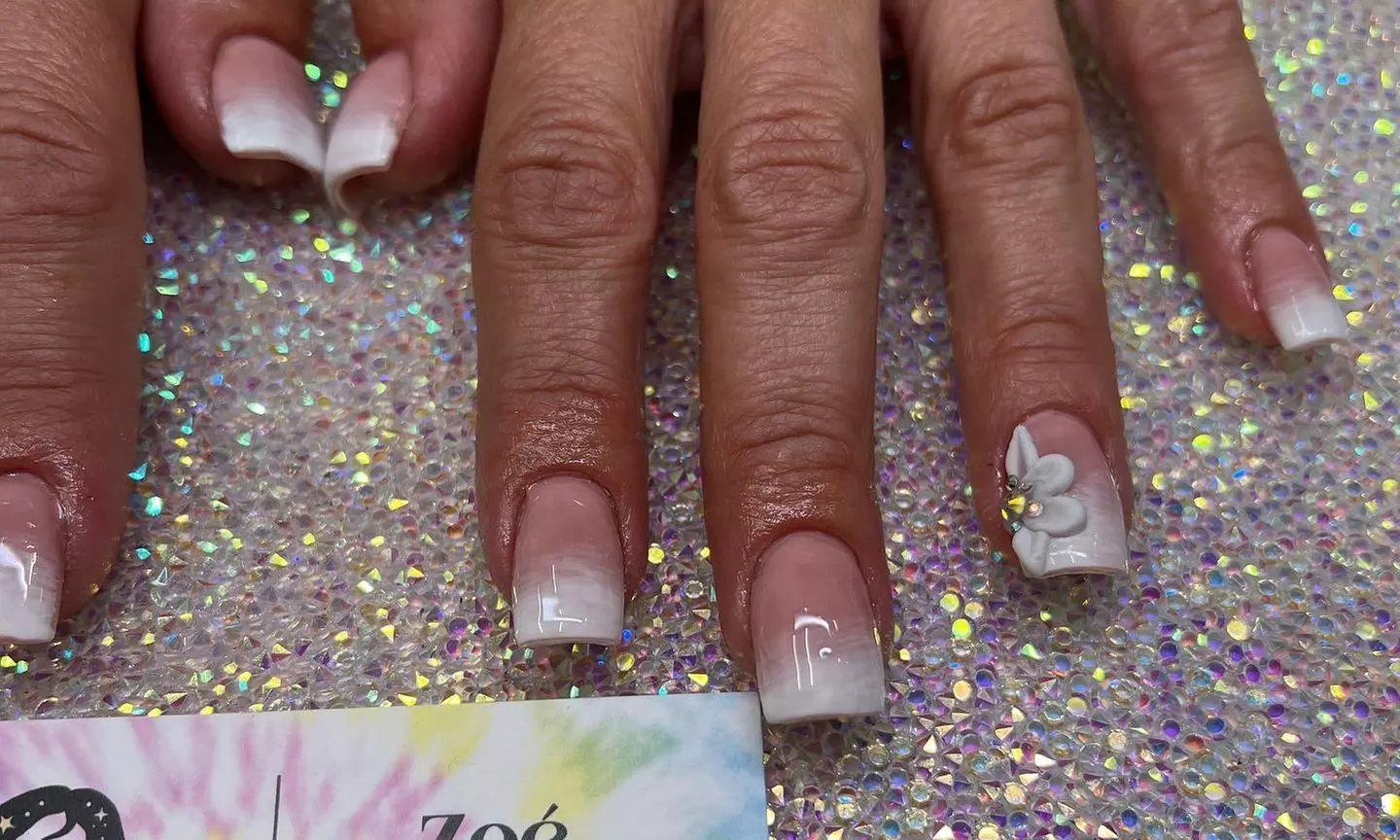 Up to 32% Off on Nail Salon - Mani-Pedi at Zoe Hair & Nails - Second Medium