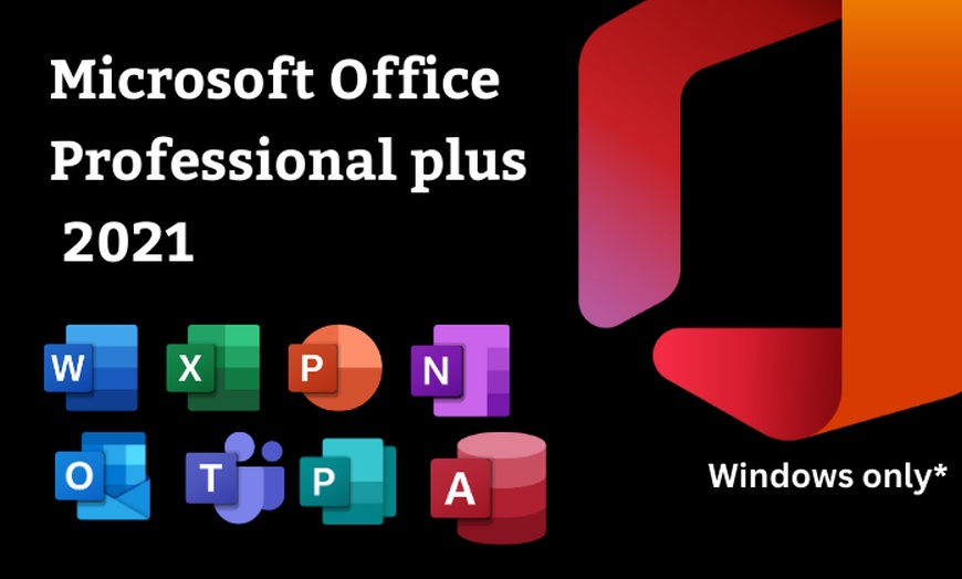 Image 1: Microsoft Office 2021 for Win or MAC - Up to 93% Off at Brytesoft