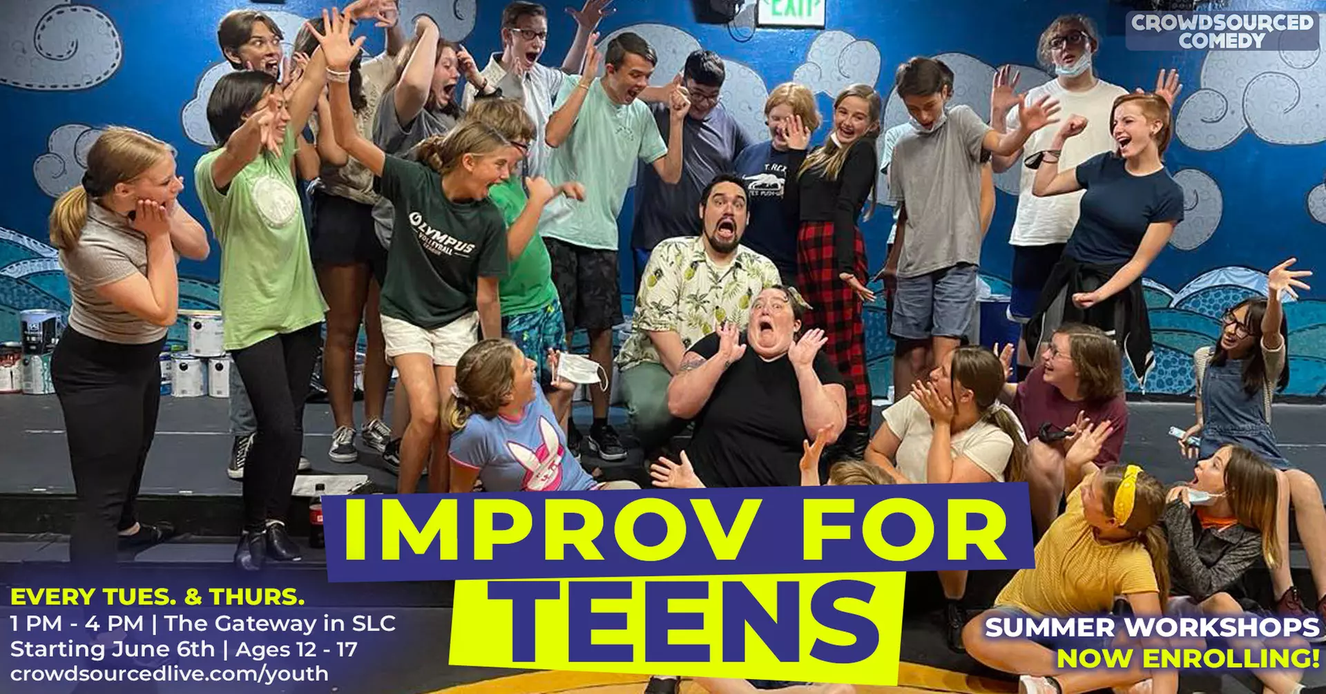 Up to 50% Off on Kids Comedy Classes at Crowdsourced Comedy - Primary Image