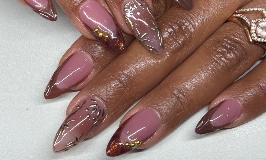 Image 9: Gel X Nails & Soft Gel Manicure with Nail Art 