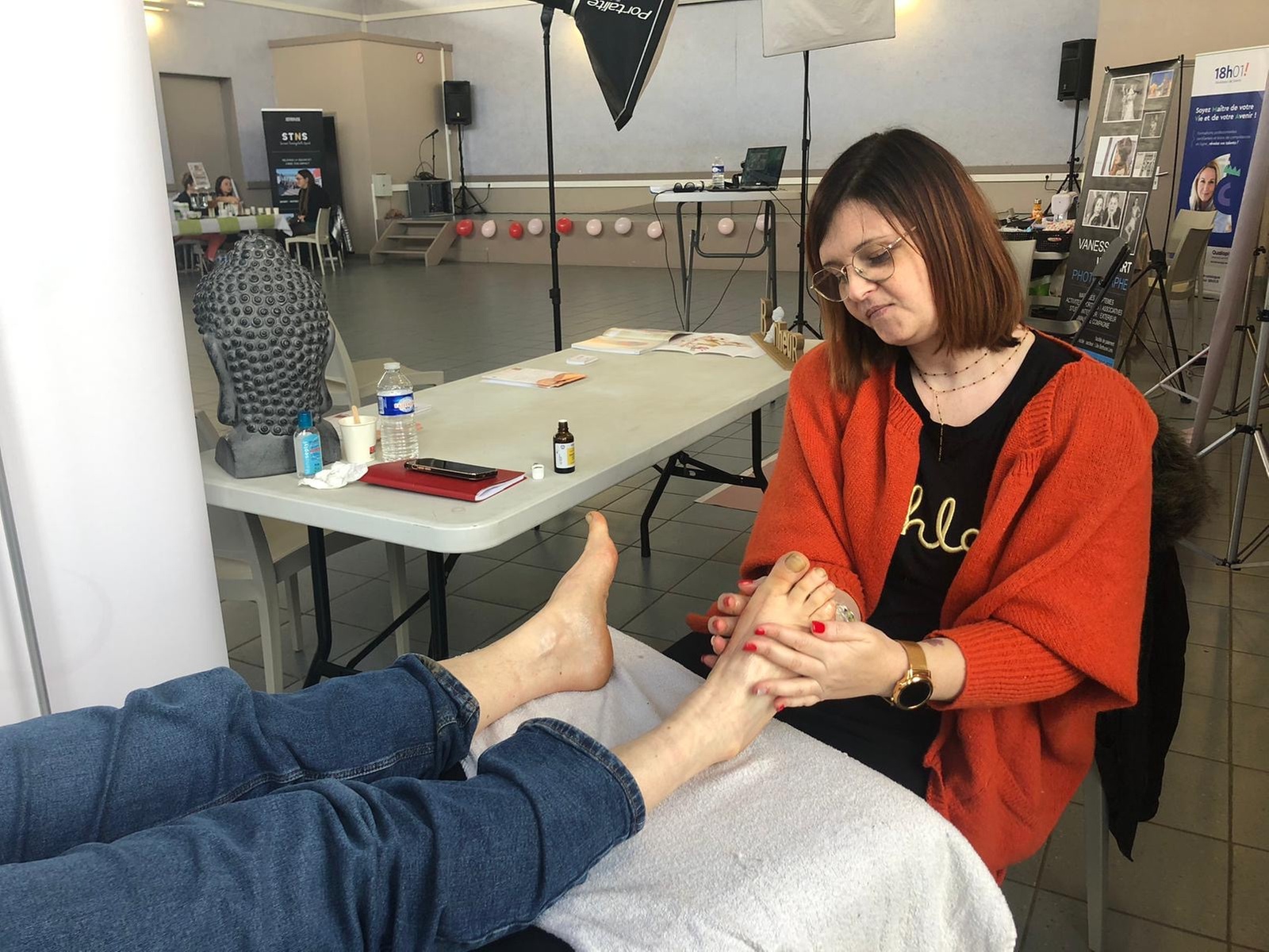 Jusqu'à 41% de remise sur Réflexologie chez Reflexologie plantaire Noclain stephanie