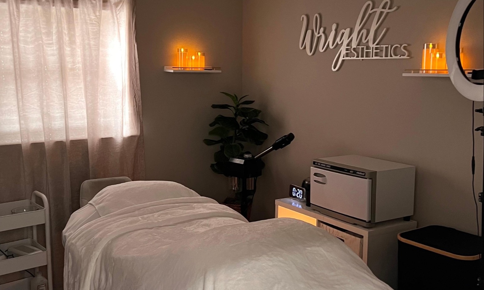 Experience rejuvenating in spa facials at The Wright Esthetics with options for up to 49% off.