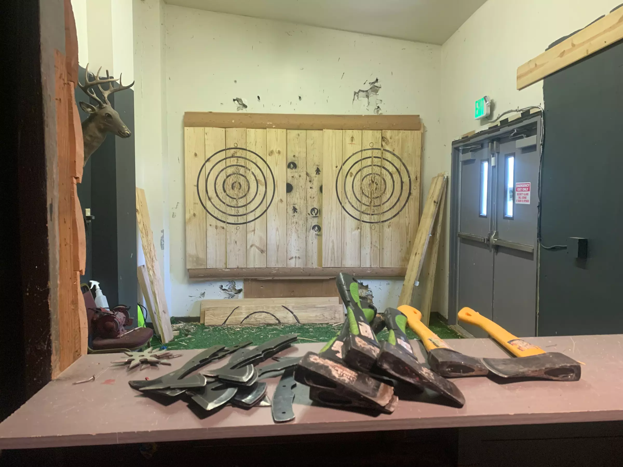One Hour Axe throwing for Two or Three or Four at Fun Zone (Up to 38% Off) - Second Medium