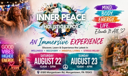 Two Tickets - 2 Day Admission on Aug 22 at 10 AM - Morgantown Event Center - Morgantown