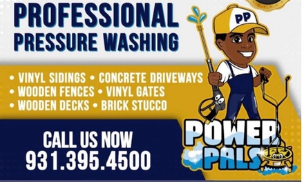 Pressure Washing for a One Story Home - Power Pals