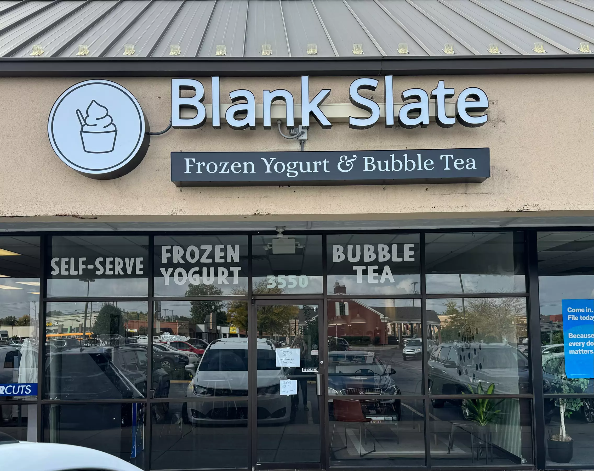 Up to 20% Off on Frozen Yogurt Shop at Blank Slate Frozen Yogurt & Bubble Tea - Primary Image