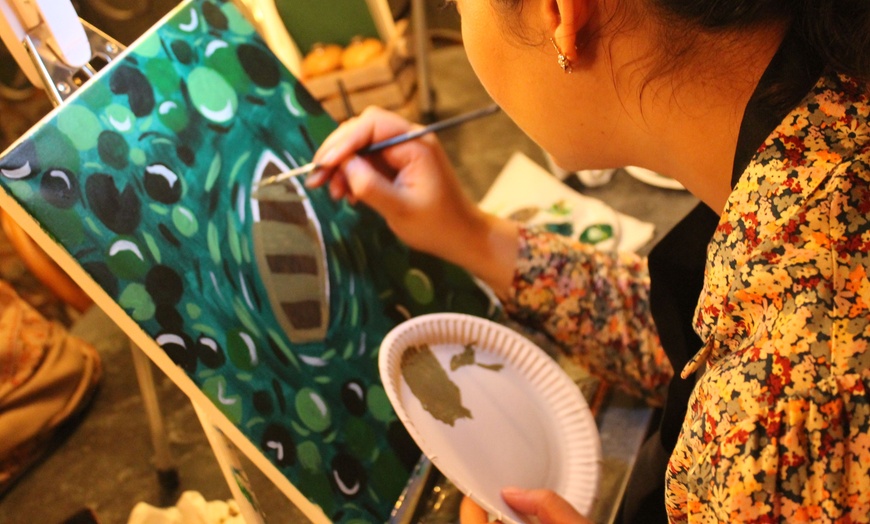 Image 2: Get Creative w/ Private Adult Creative Workshop (for up to 10 adults)