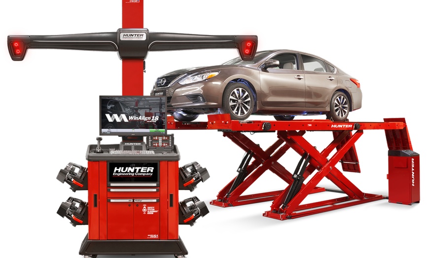 Image 1: Up to 85% Off on Wheel Alignment / Balancing at Veloce Collision