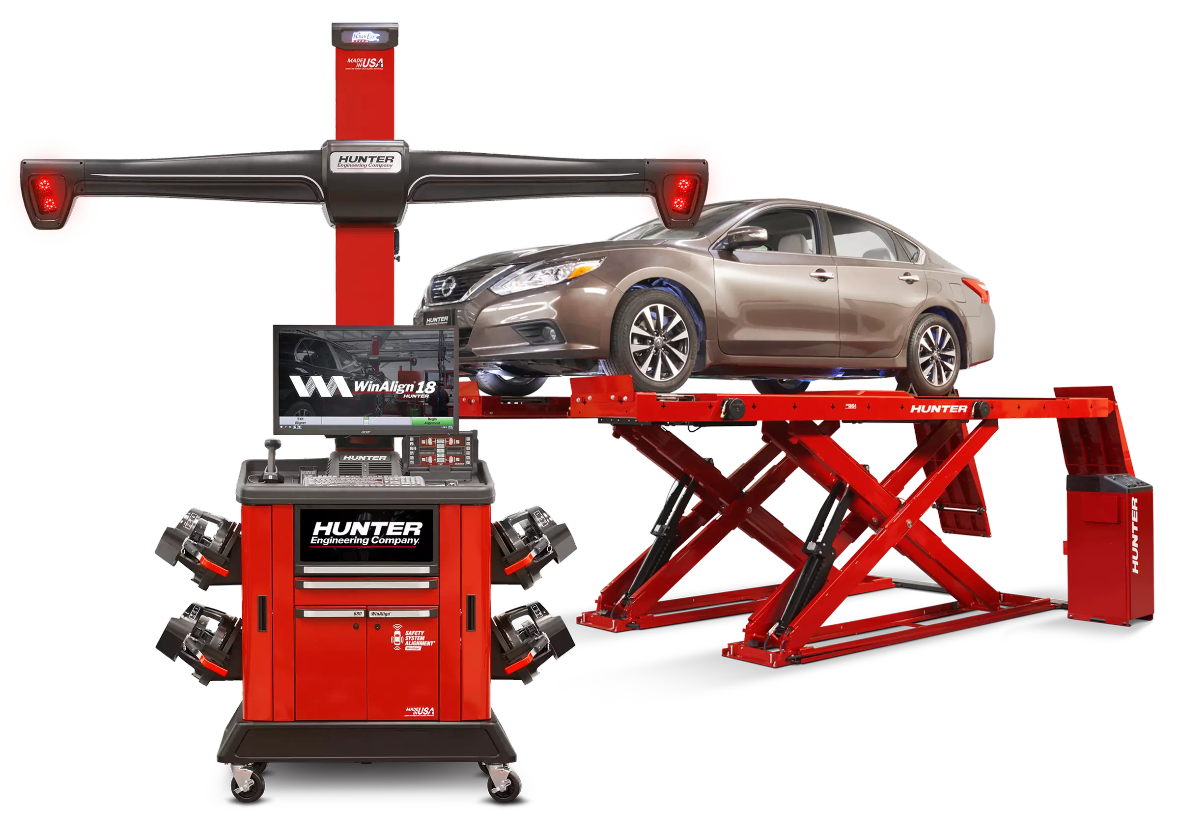 2 or 4-Wheel Alignment, Brake, Battery, Fluid & Suspension Inspections