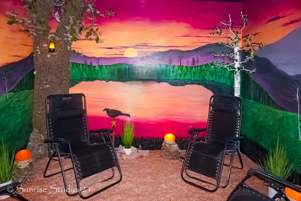 Discover Raven's Nest Salt Room's exclusive 45-minute private salt therapy session for two with up to 50% off - Primary Image