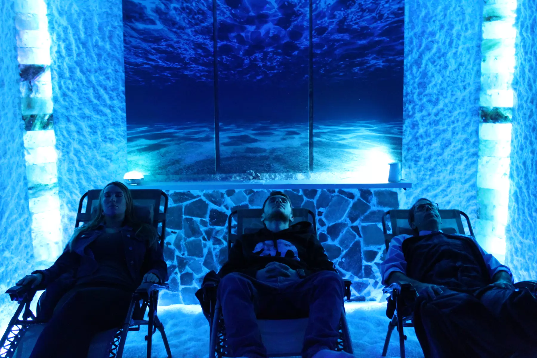 Relax in a Therapeutic Salt-Room for Wellness