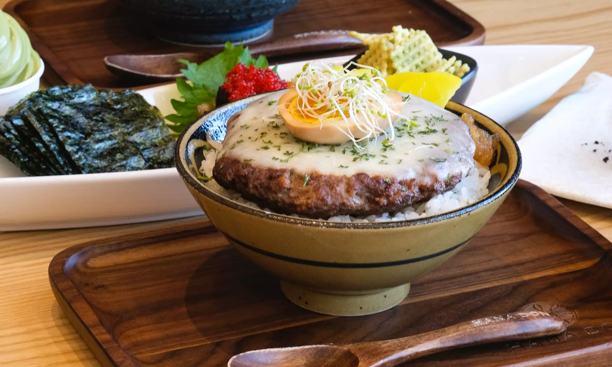 Meat Lover's Feast Donburi Set for 2 or 4 at Hana Don Japanese Cuisine and Bar - TORONTO(Up to 26% Off) - Second Medium