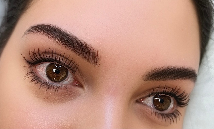 Image 2: Brow Lamination, Tinting, Waxing or Lash Lifting, and Tinting Sessions