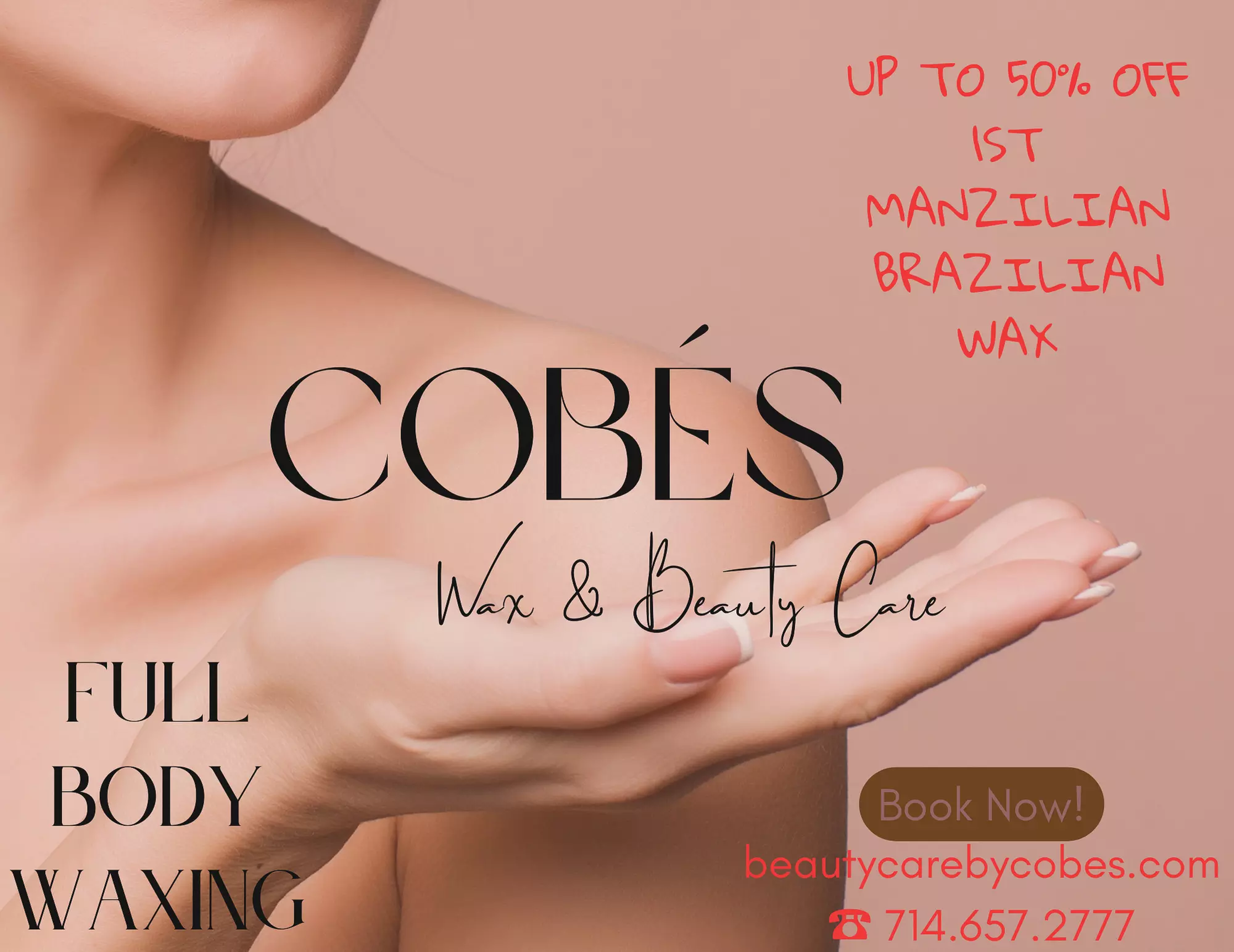 Up to 27% Off on Waxing at Cobés Waxing Sugaring & Beauty Care - Primary Image