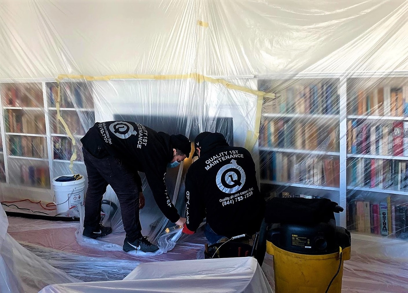 Up to 66% Off on Fireplace Installation at Quality 1st Maintenance