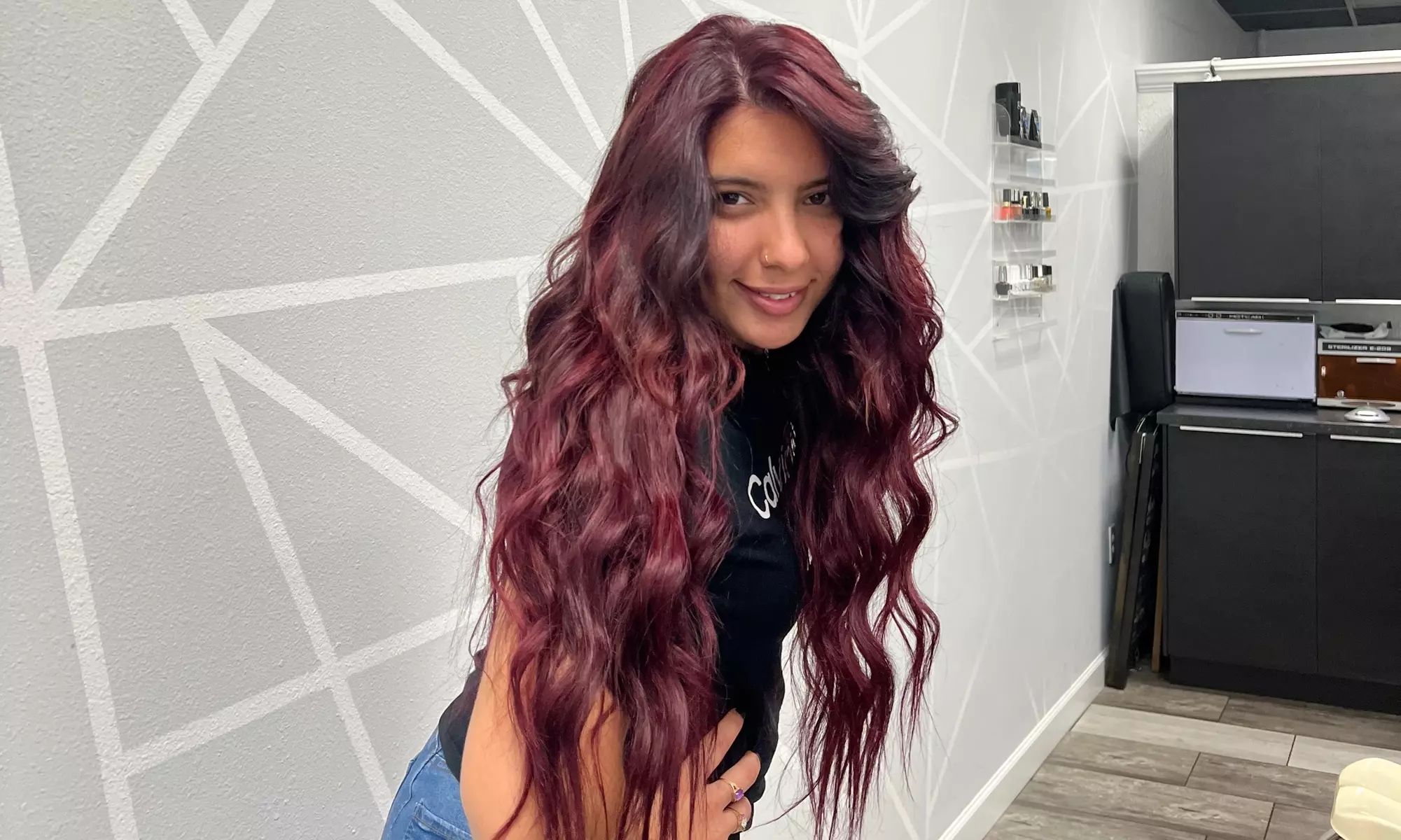 Up to 50% Off on Tape-in hair extension 100% human hair at Salon Ramad