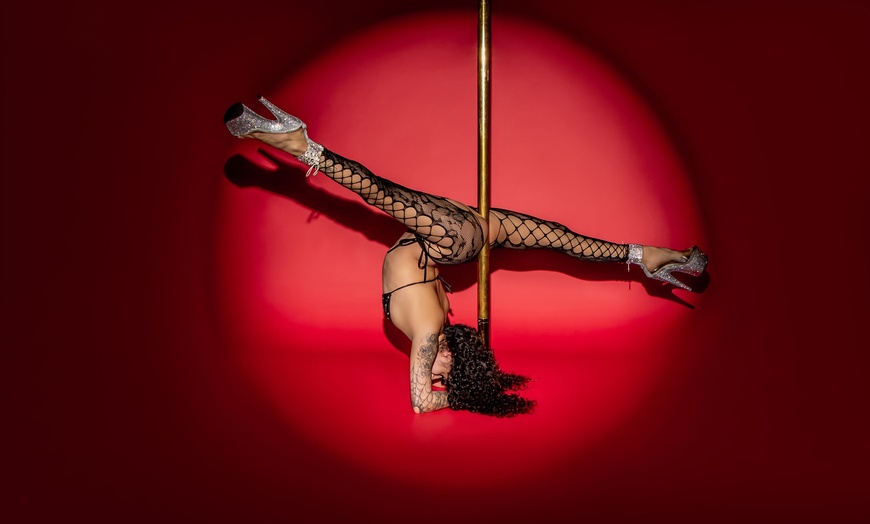 Image 1: Explore Exciting Pole Fitness with 1:1 Sessions and Class Packages