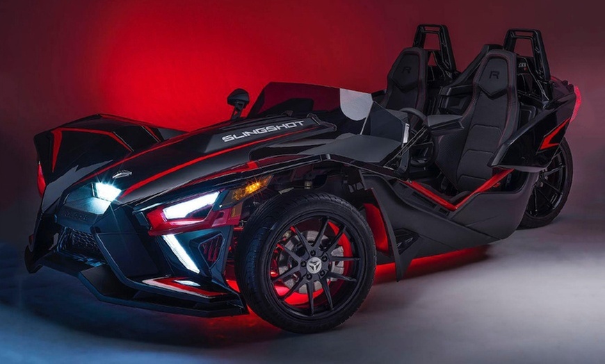 Rent a Polaris Slingshot for 6, 12, 24 hours or a weekend