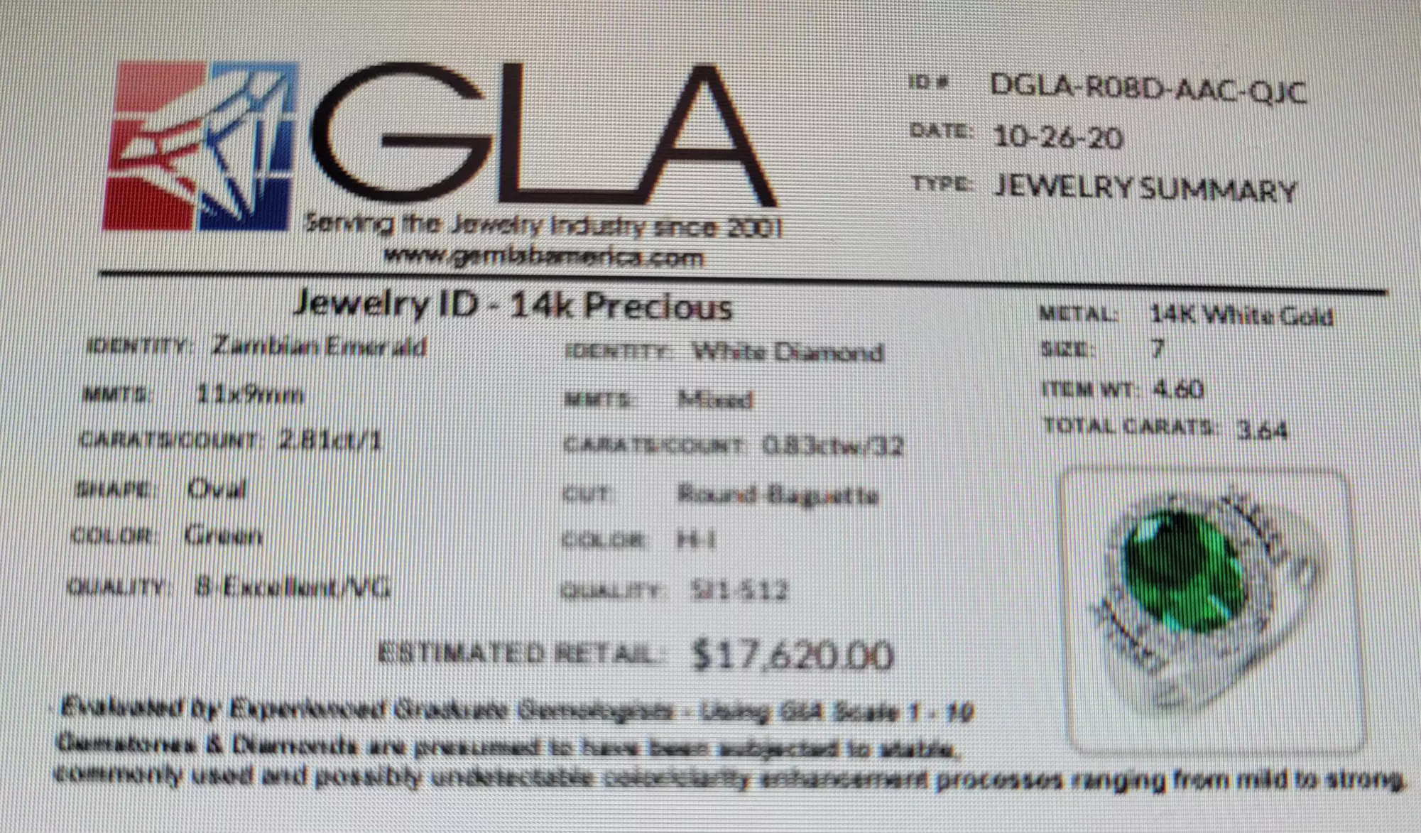 Up to 79% Off on Appraisal Services at All Jewelry Appraisals - Primary Image