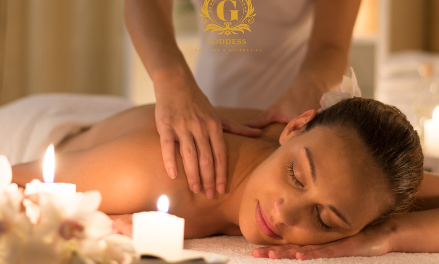 Image 1: 60-minute Treatment with Facial and Back Massage.
