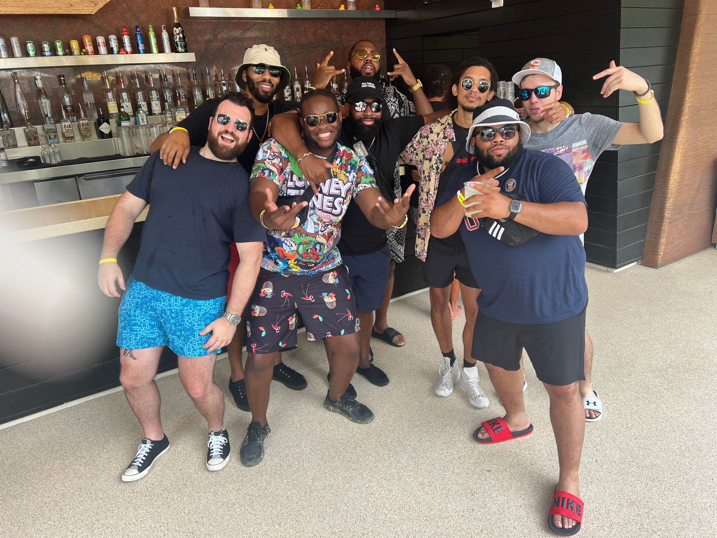 Join Vegas Nightout for a Day Club Party Bus Crawl with up to 40% off, offering pool parties and luxury rides - Second Medium