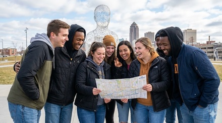 Des Moines, IA: Self-Guided Scavenger Hunt for Two - ScavengerHunt.com