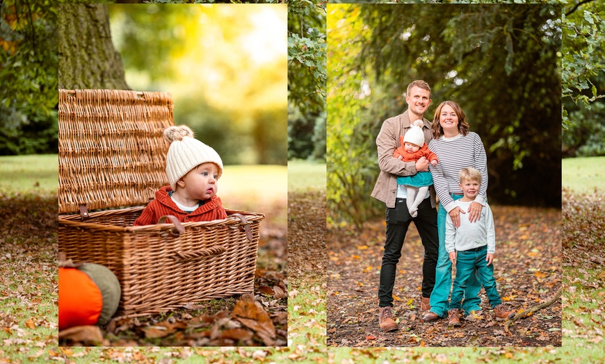 Image 1: A 60-Min Outdoor, Photo Session w/ Prints, or 7-Hour Wedding Package