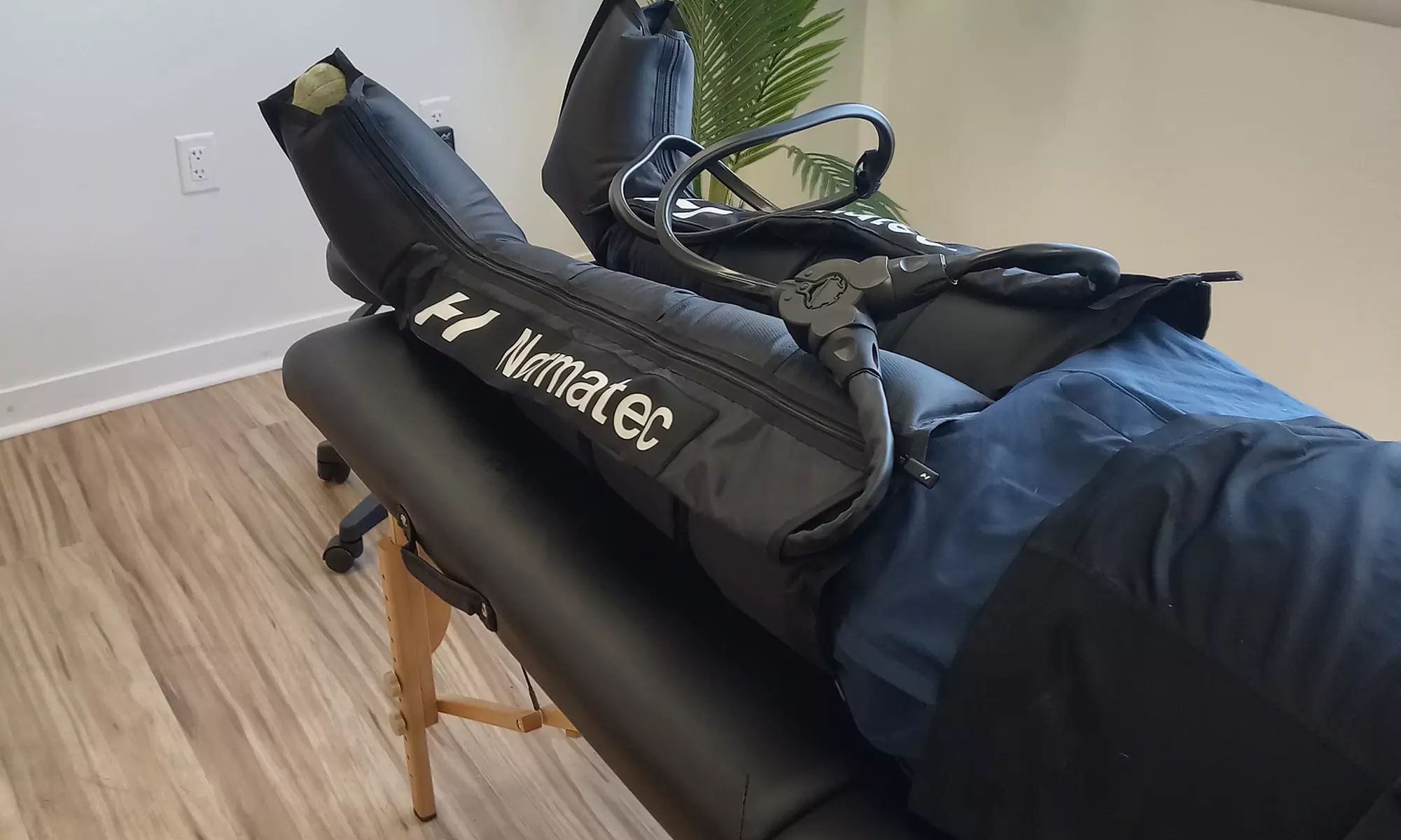 Boost Flexibility with a 30 or 50-Minute Assisted Stretch Session with 20-Min Compression Boots (Up to $60 off) - Second Medium