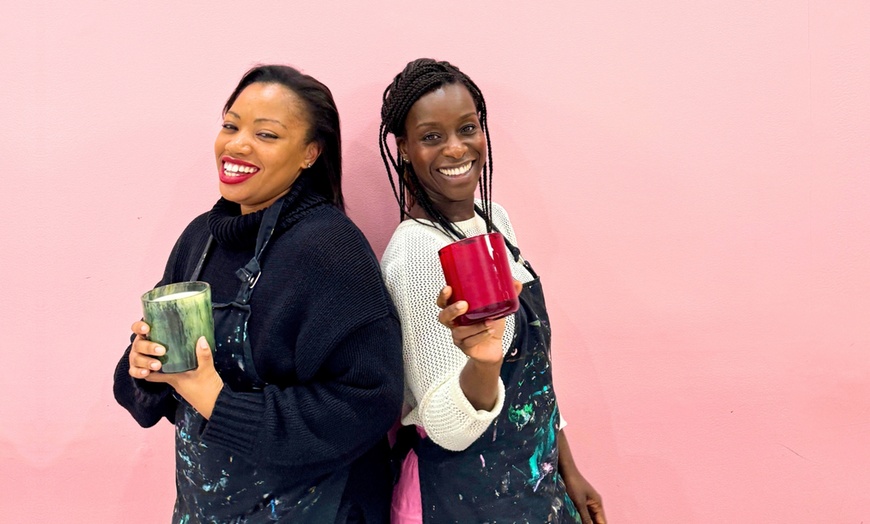 Image 2: Weekday Candle and Reed Diffuser Making Class for Two or Four People