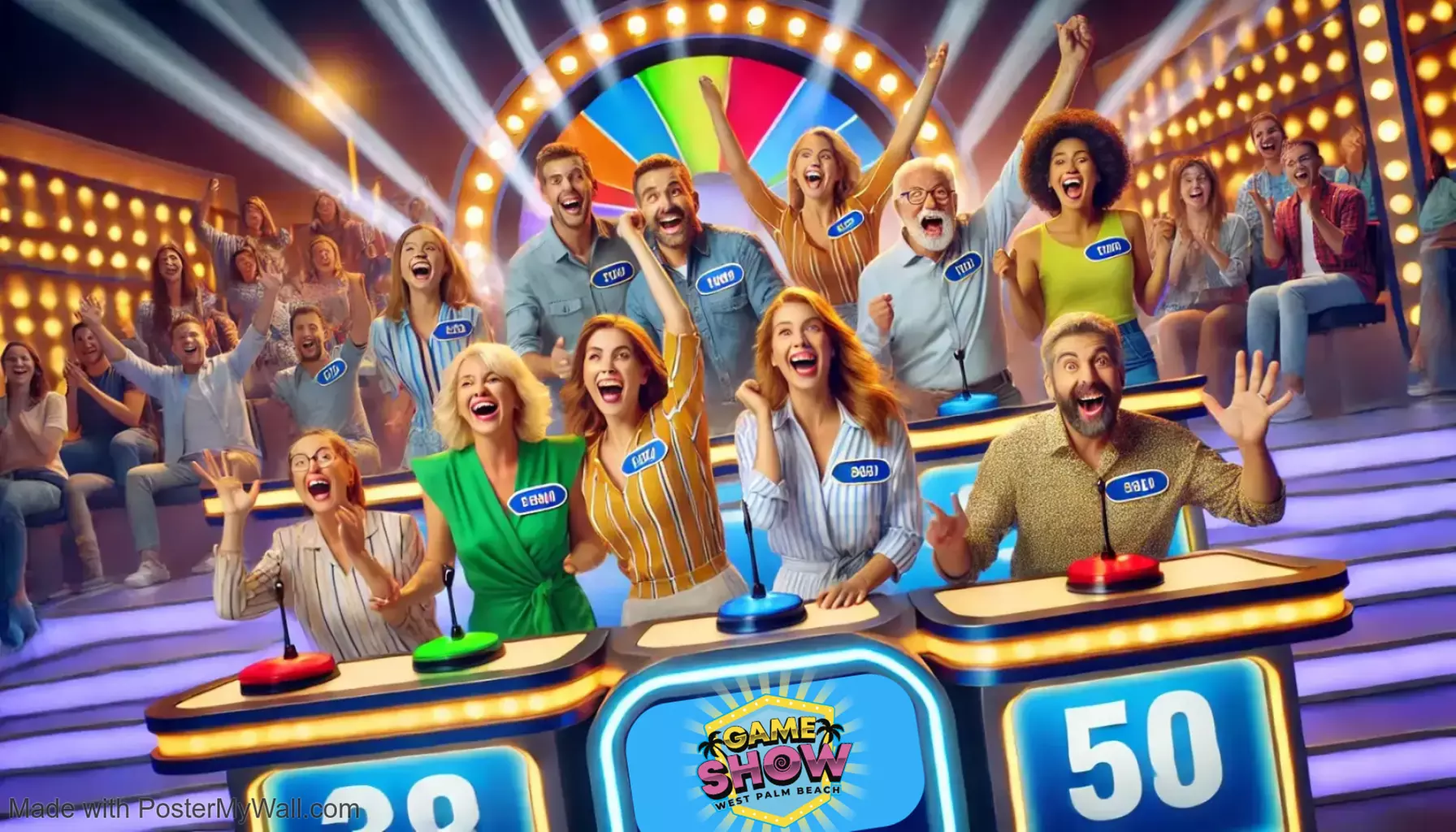 Unleash the Fun with Custom Game Show Experience For Up to 10 People at Legends of Xscape Palm Beach at Up to 31% Off - Primary Image