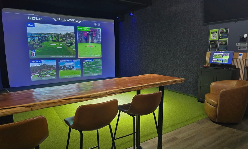 Image 4: 50 Indoor Golf Rounds for Practice or Play, up to 4 people