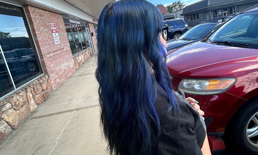 Image 3: Haircut, Color, & Highlight Services with Condition & Blowdry 