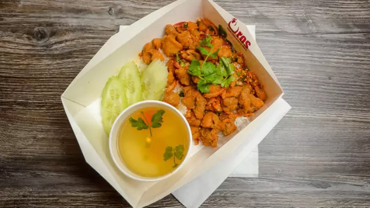 Up to 47% Off on Restaurant Specialty - Chicken at Oros thai chicken & rice - Second Medium