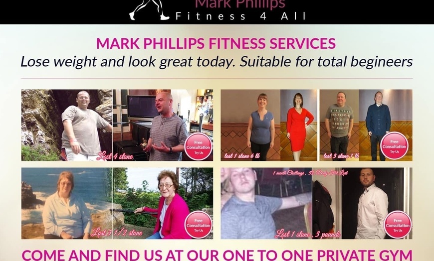 Image 3: Up to 71% Off on Consultant - Nutritional / Weight-Loss at Mark Phillips UK Fitness Services