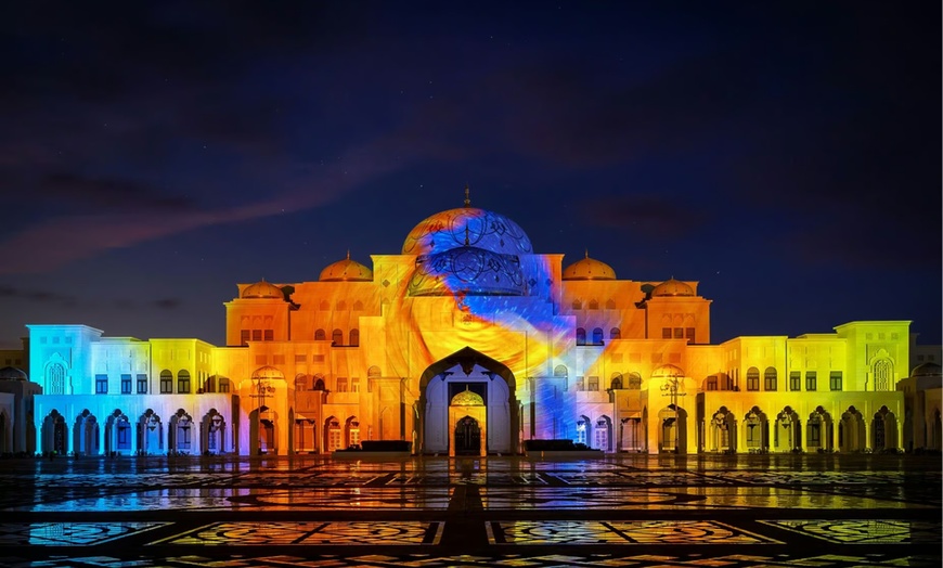 Image 4: For One, Two, or Four People: Louvre Museum and Qasr Al Watan