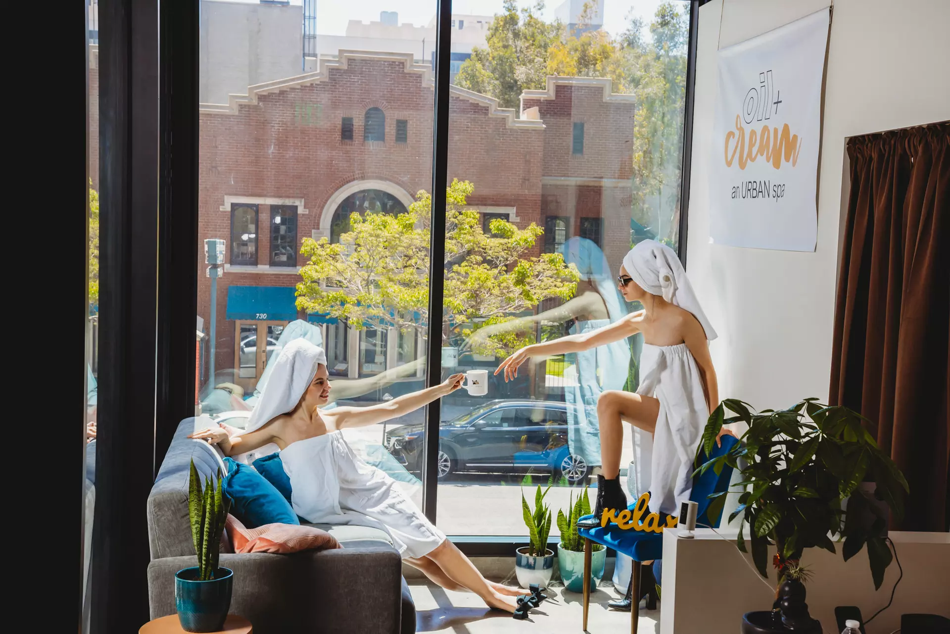 Experience CBD massages and light therapy facials at Oil And Cream: an URBAN spa, with savings up to 40% - Primary Image