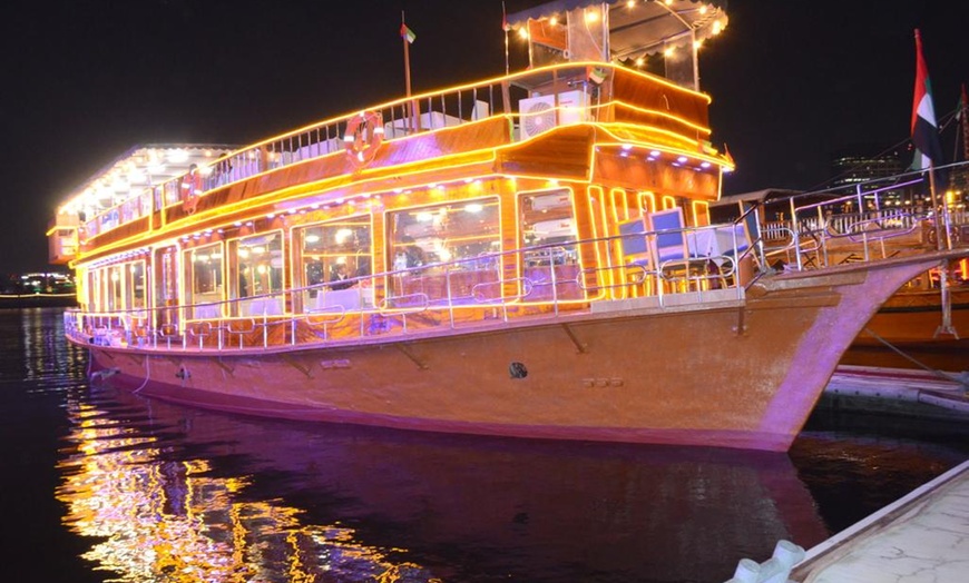 Image 2: Canal Dhow Cruise or Trio Package at Desert Vibes Tourism