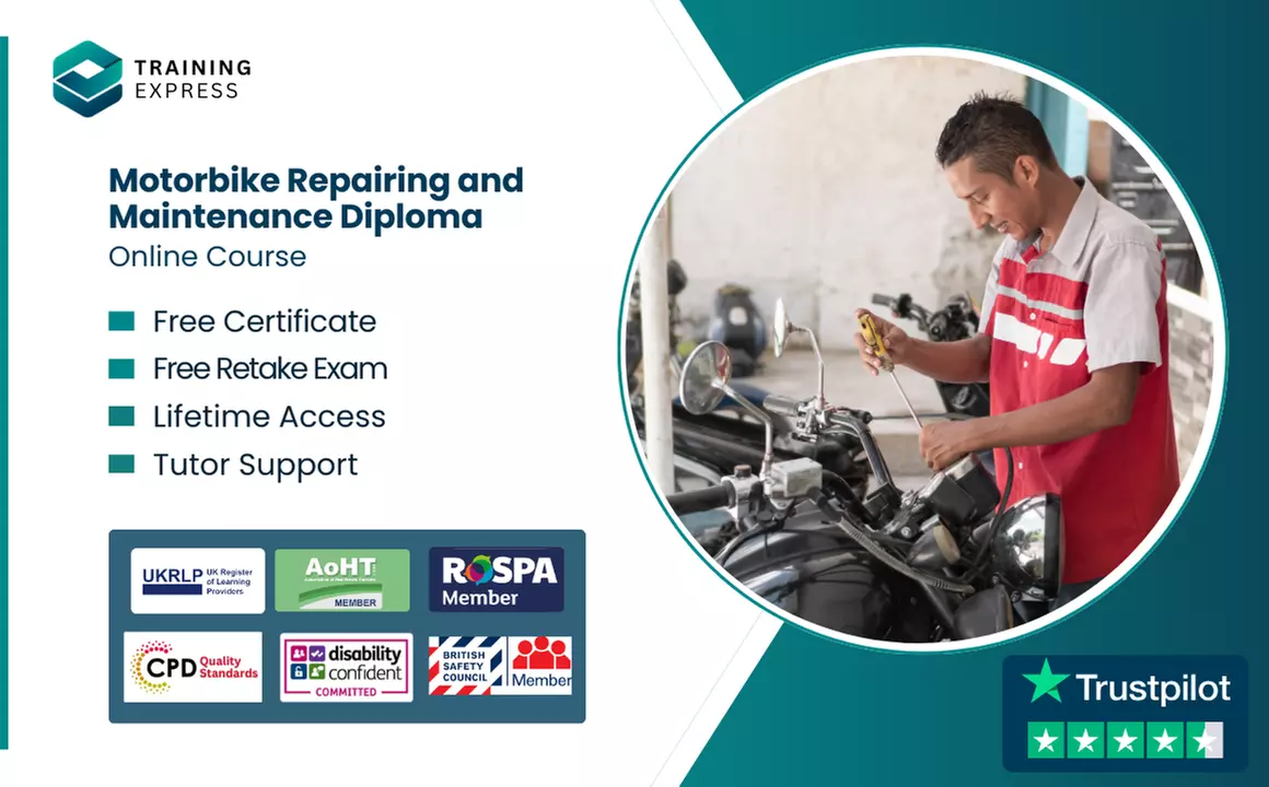 Motorbike mechanic and repair Online Course or Lifetime Membership to 2500+ Courses (Up to 40% Off) - Primary Image