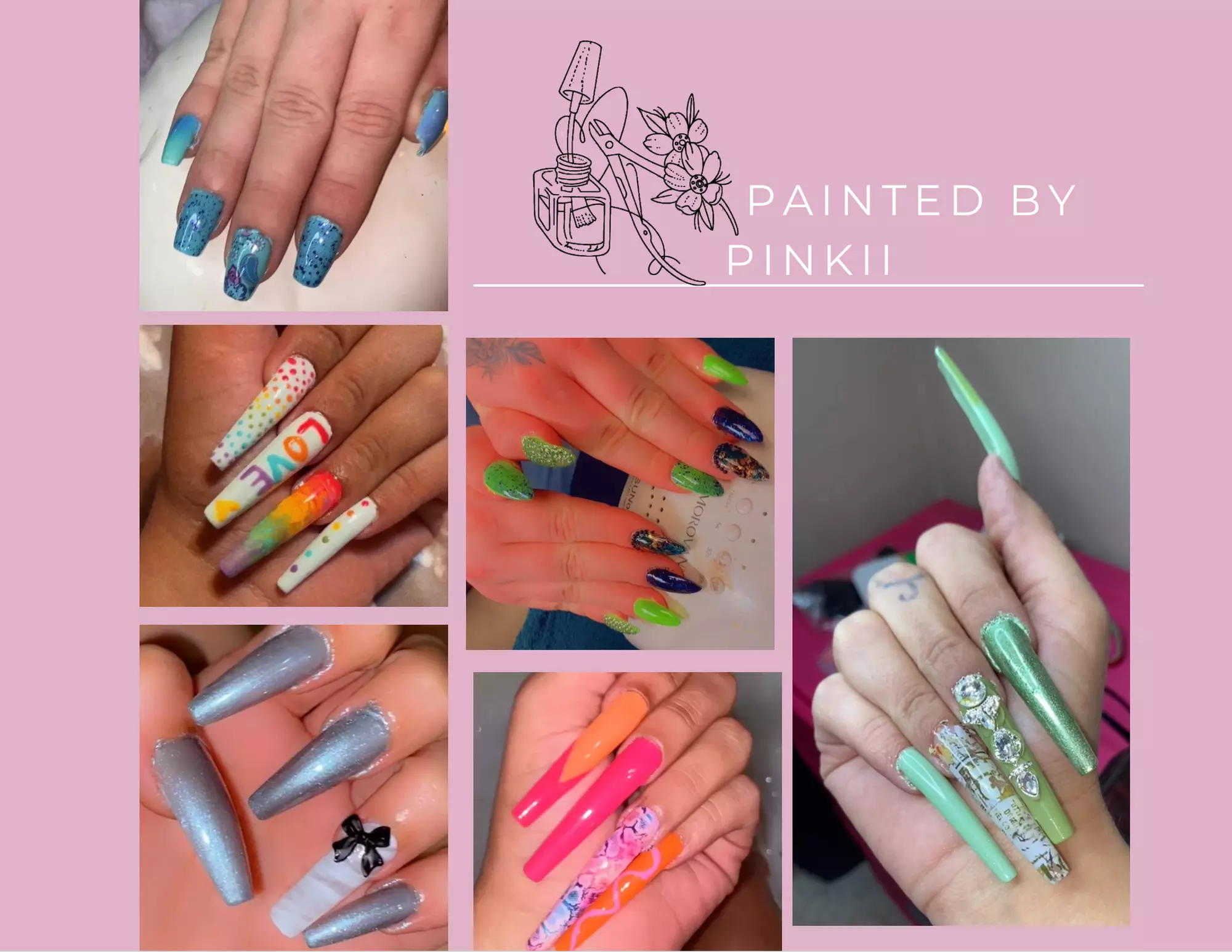 Mani, Pedi, Gel Extensions, or Fairy Hair