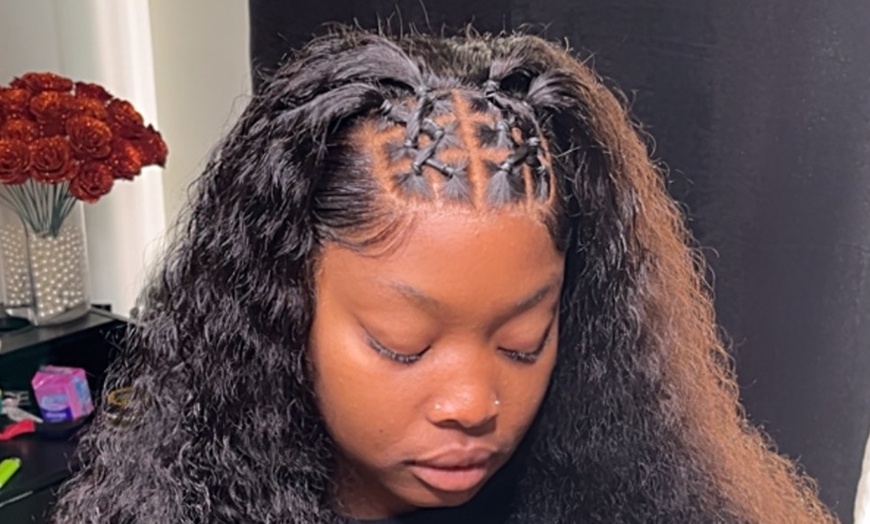 Image 6: Quick Weave, Braids, and Wig Installs: On-the-Go Hair Styling