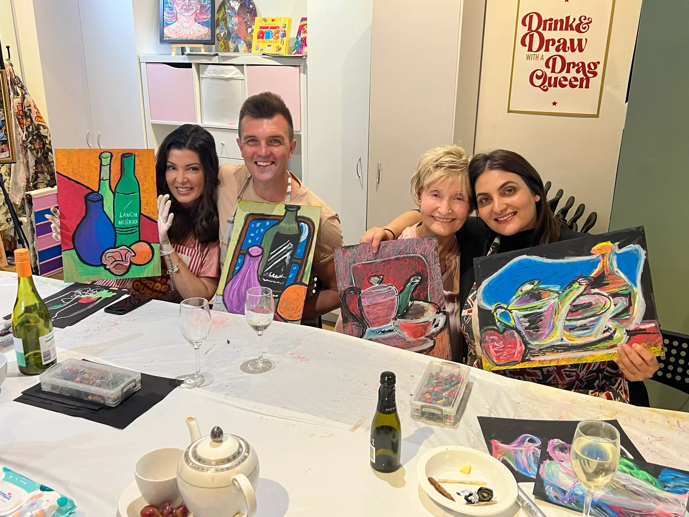 Drawing Class for One, Two or Five People