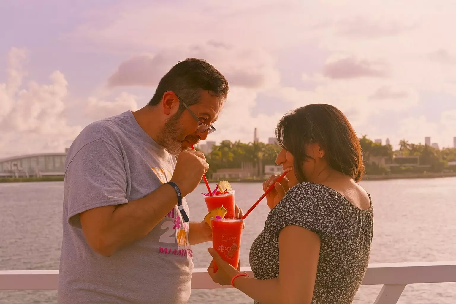 Experience the Thrill of Miami with a Sunset Cruise and Mojito Bar