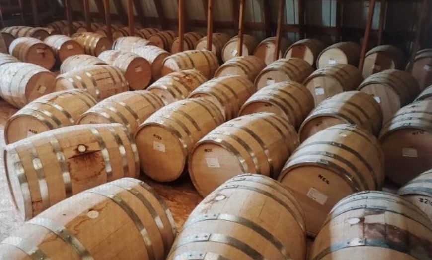 Image 4: Distillery tour and tasting package options for one to four guests