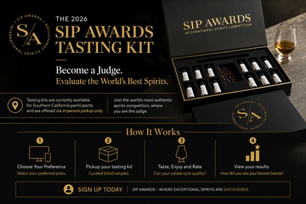Spirits Tasting Flight for One - OC Spirit Tasting Event