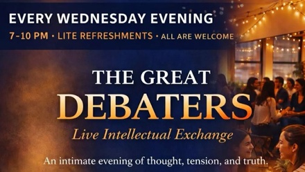 Live Debate Night for 1 - Panel Up With Phee, New York
