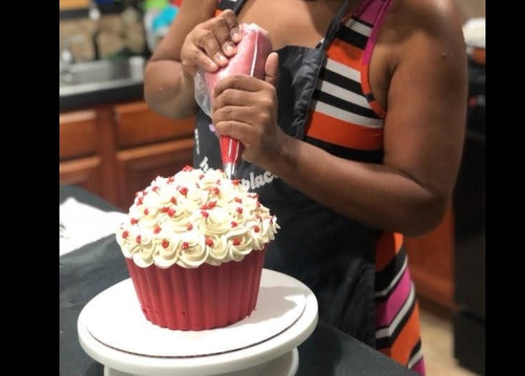 Cake Design Experience with Design a cake or Open Mic Night on 6/14/25