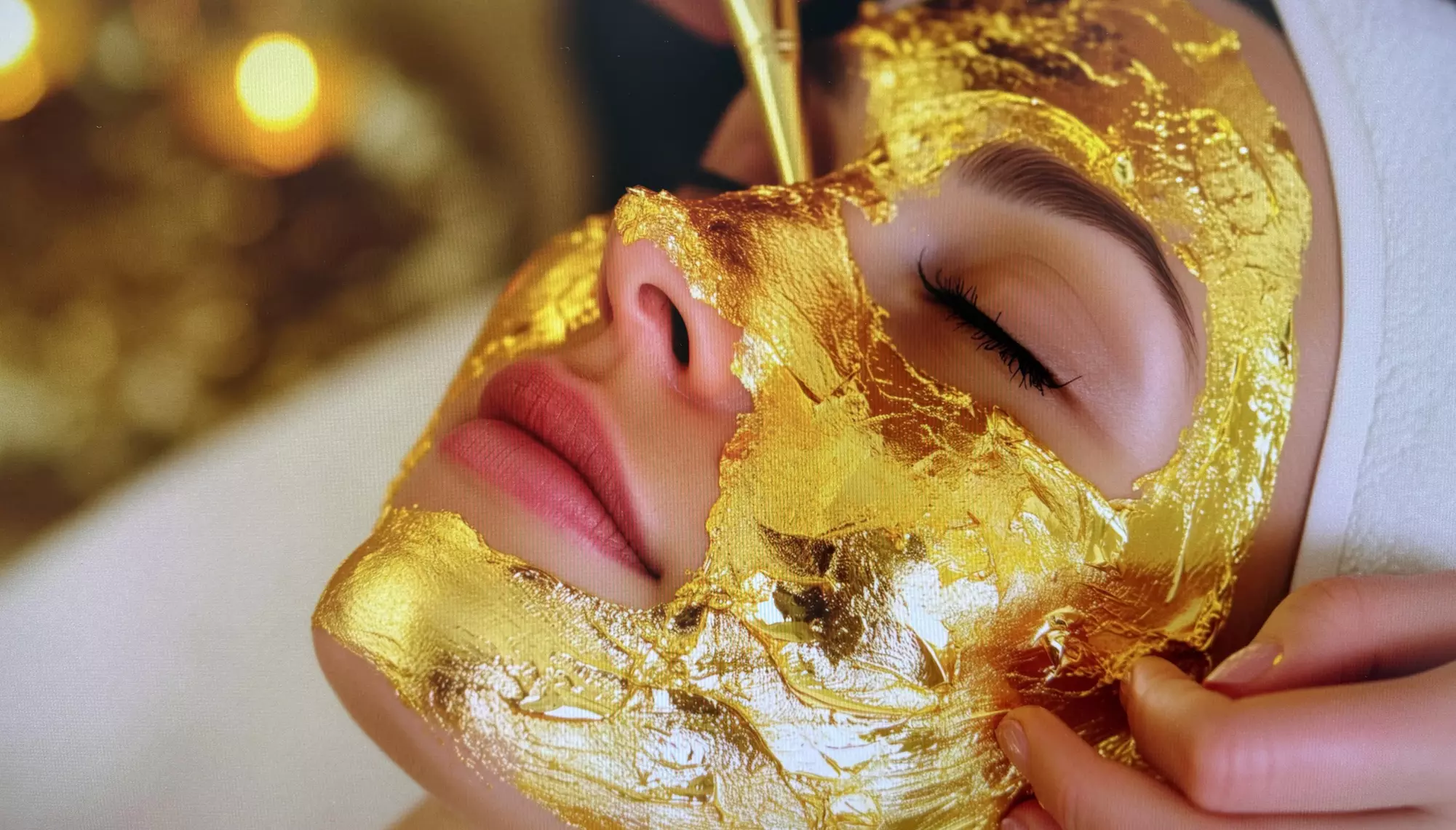 Silver or Gold Diamond Facial with Short or Extension Gel Manicure