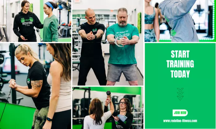 Up to 65% Off on Personalized Fitness Program at Redefine Fitness - Primary Image