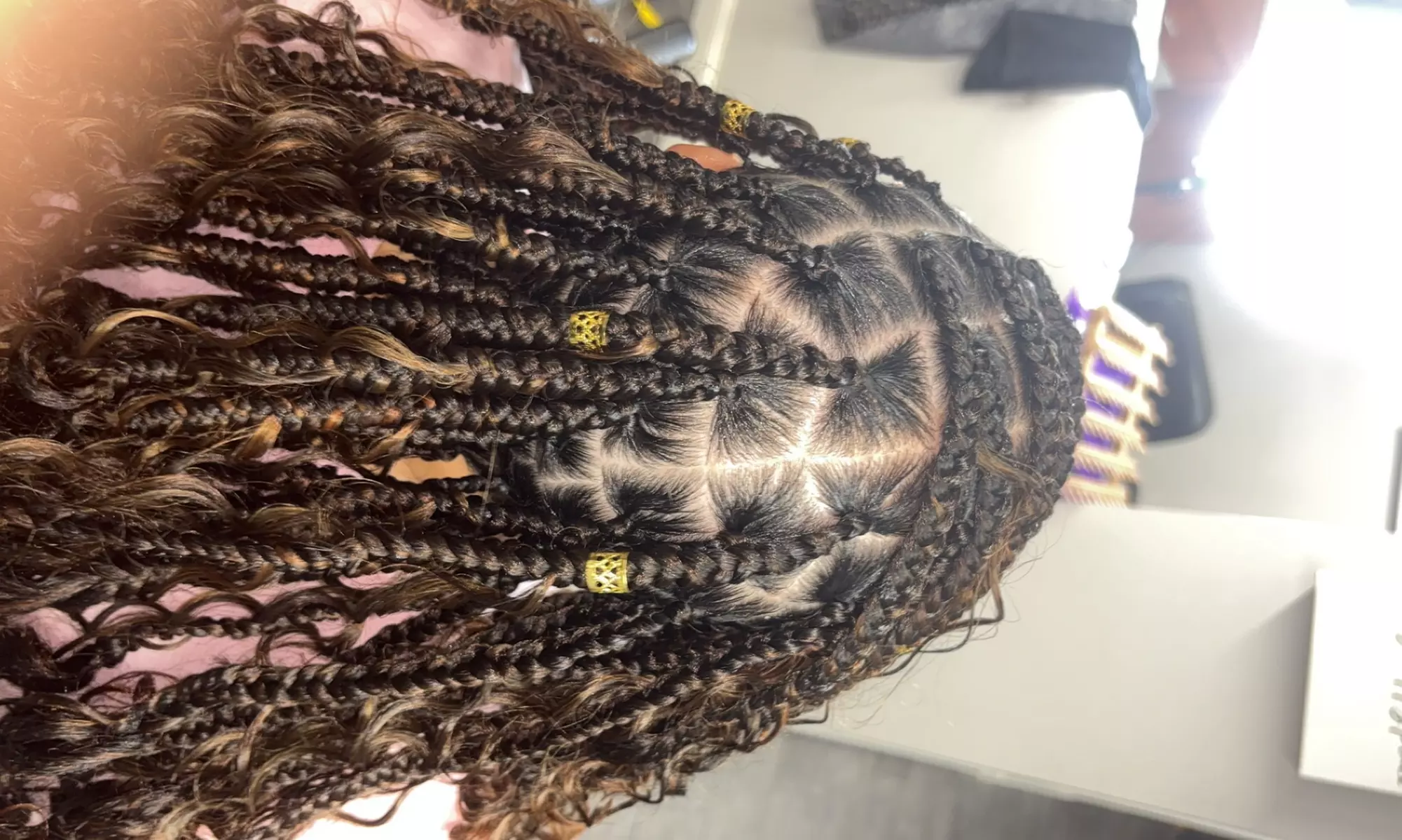 Knotless Braid Session for a Fresh New Look! 