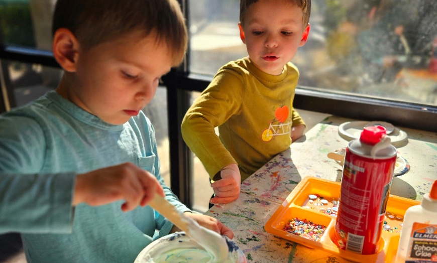 Image 2: One, Two Open Studio or Slime Experience Or 10 Visit Pass 